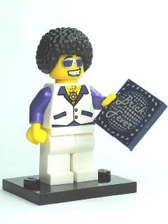 LEGO Minifigure-Disco Dude-Collectible Minifigures / Series 2-COL02-13-Creative Brick Builders
